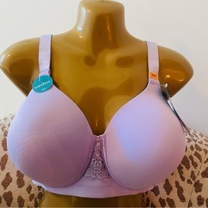 Vanity Fair Full Figure Beauty Back Smoother Wireless Bra. 38DD